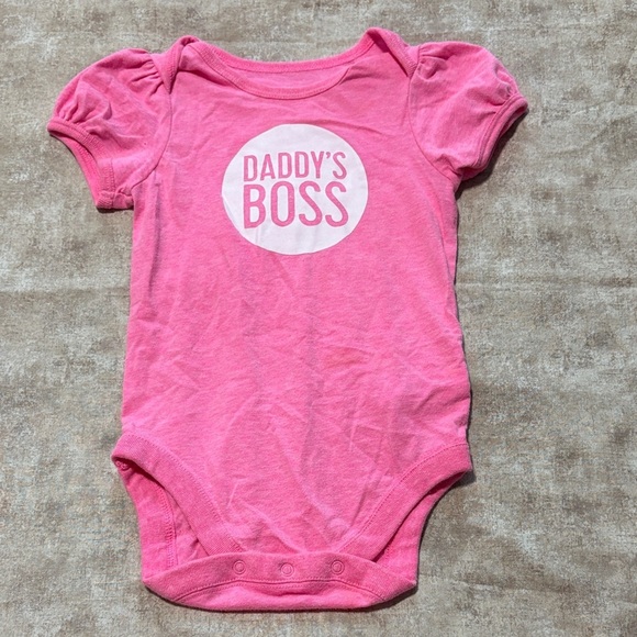 The Children's Place Other - The Children's Place Pink Bodysuit - Daddy's Boss